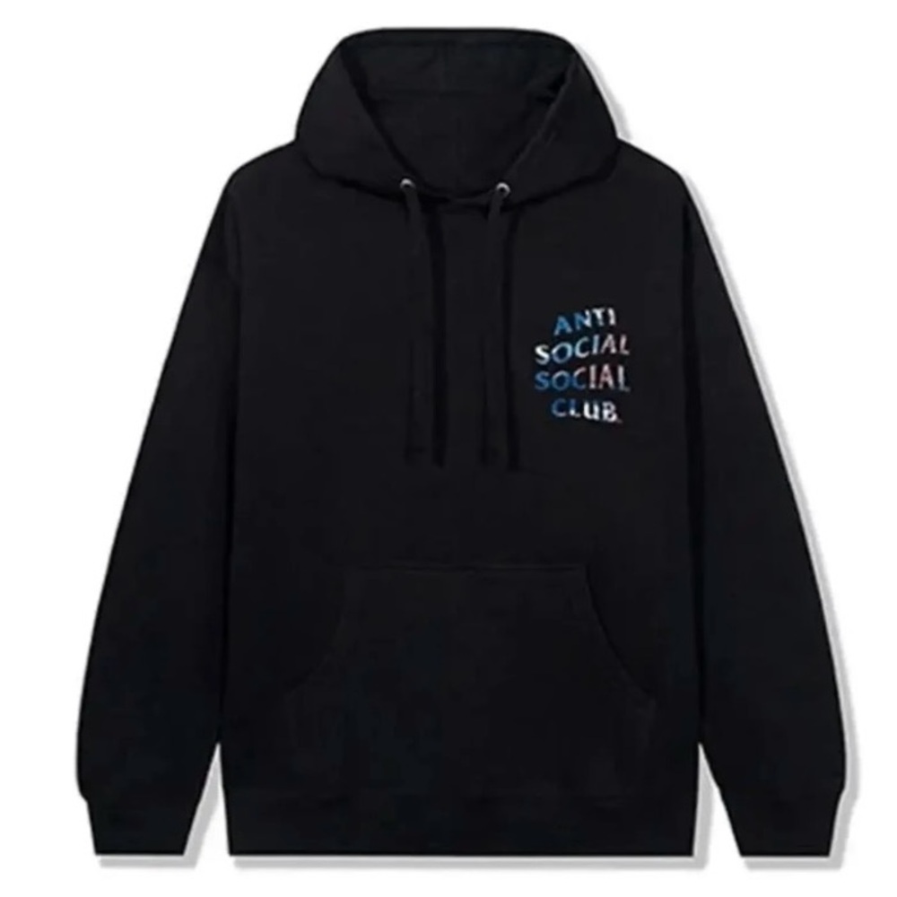 Anti Social Social Club Black Serenity Hoodie Black